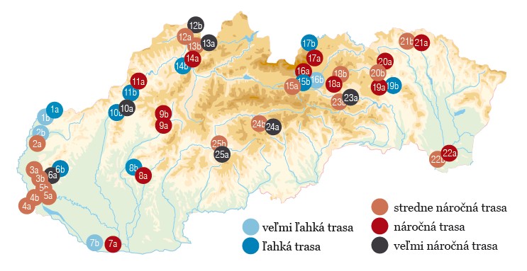 cyklo mapa